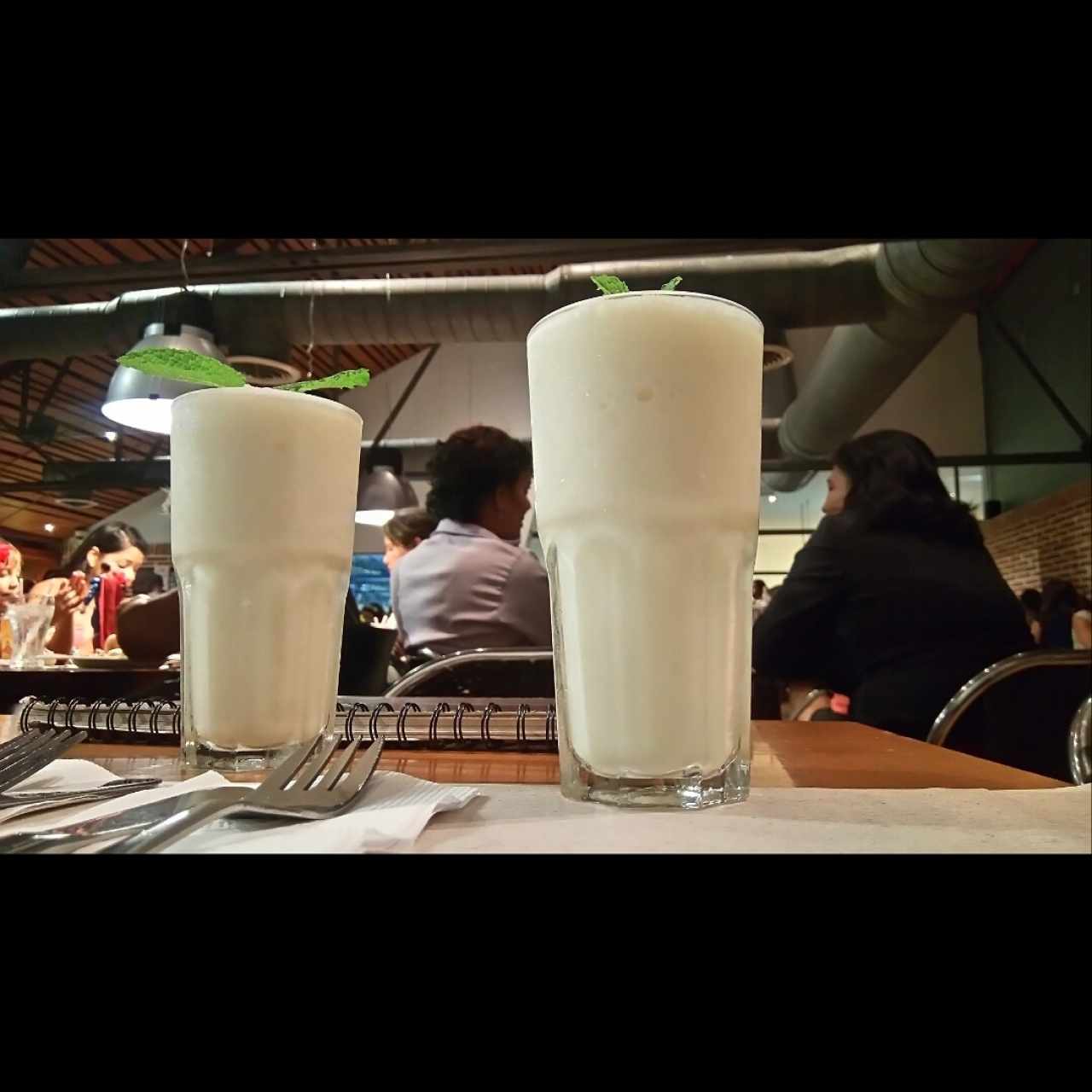 Limonada de coco, espectacular!