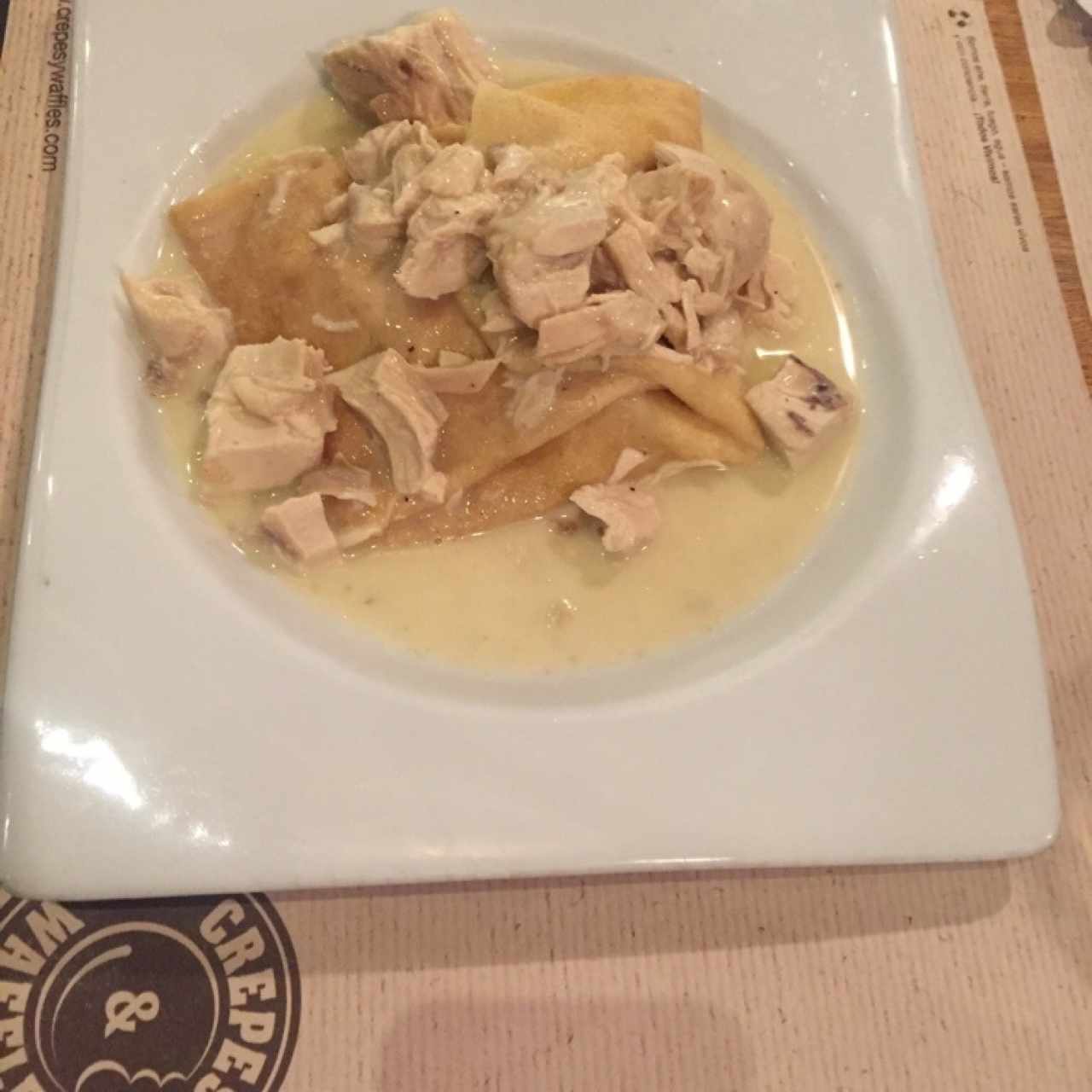 crepes de pollo 