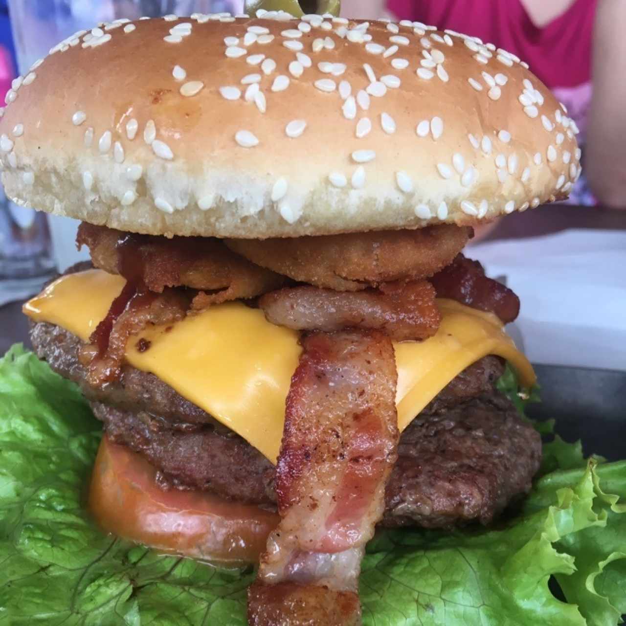 Hamburguesa BBQ