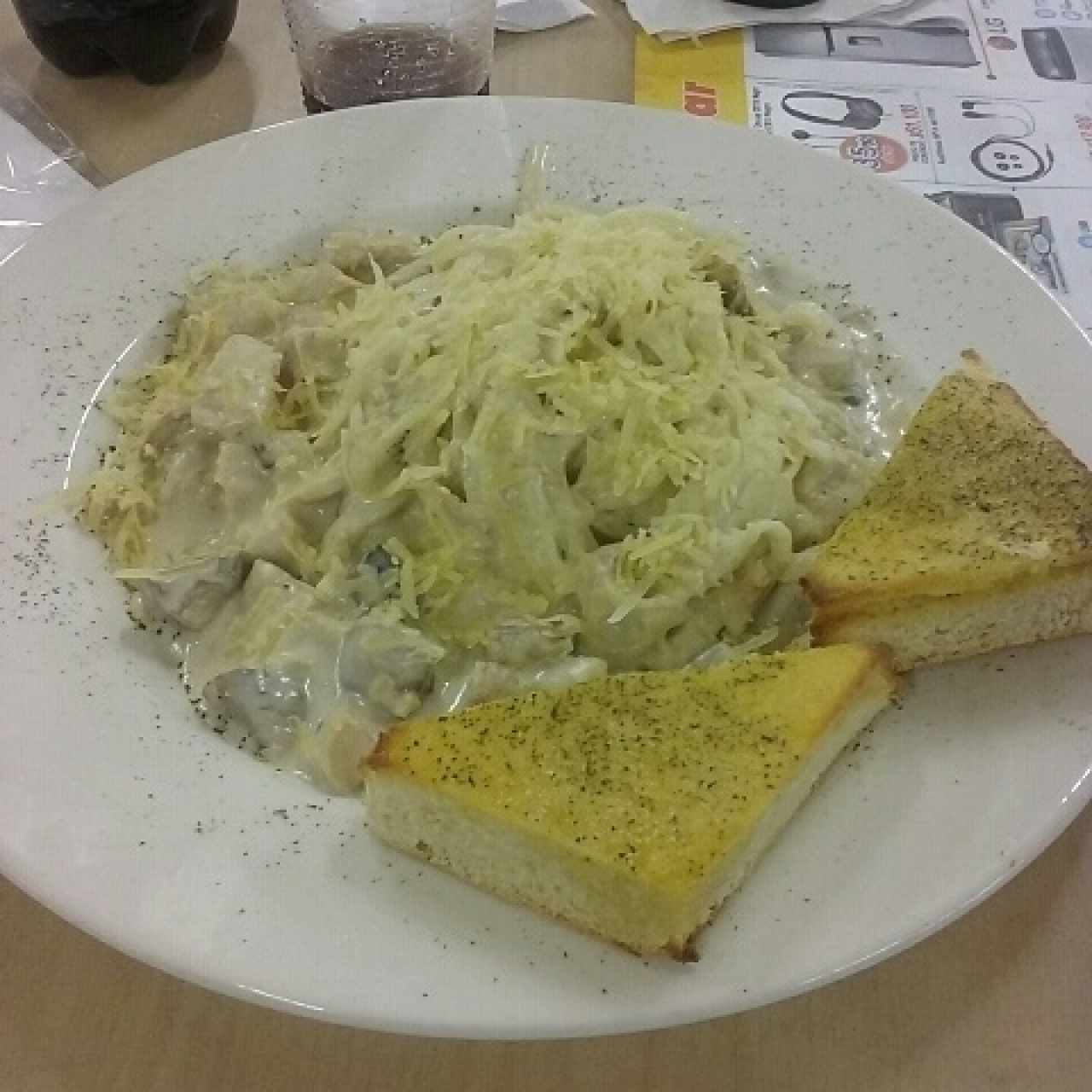 Fettuccine en salsa penelope