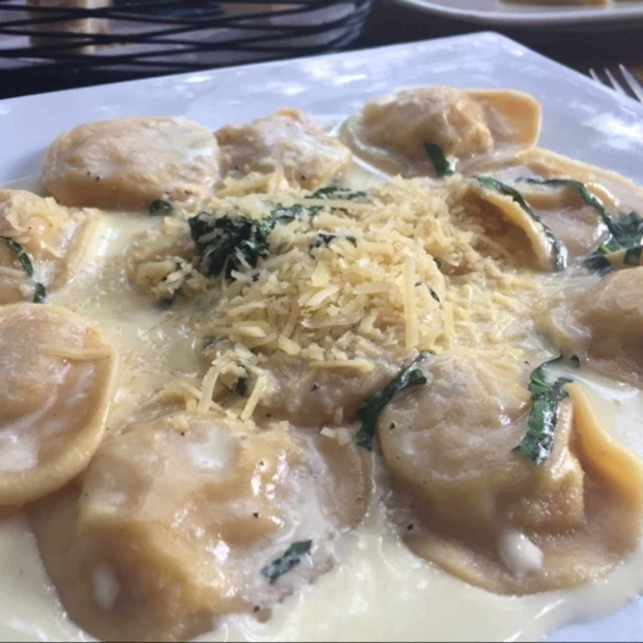 Ravioli Platano Maduro