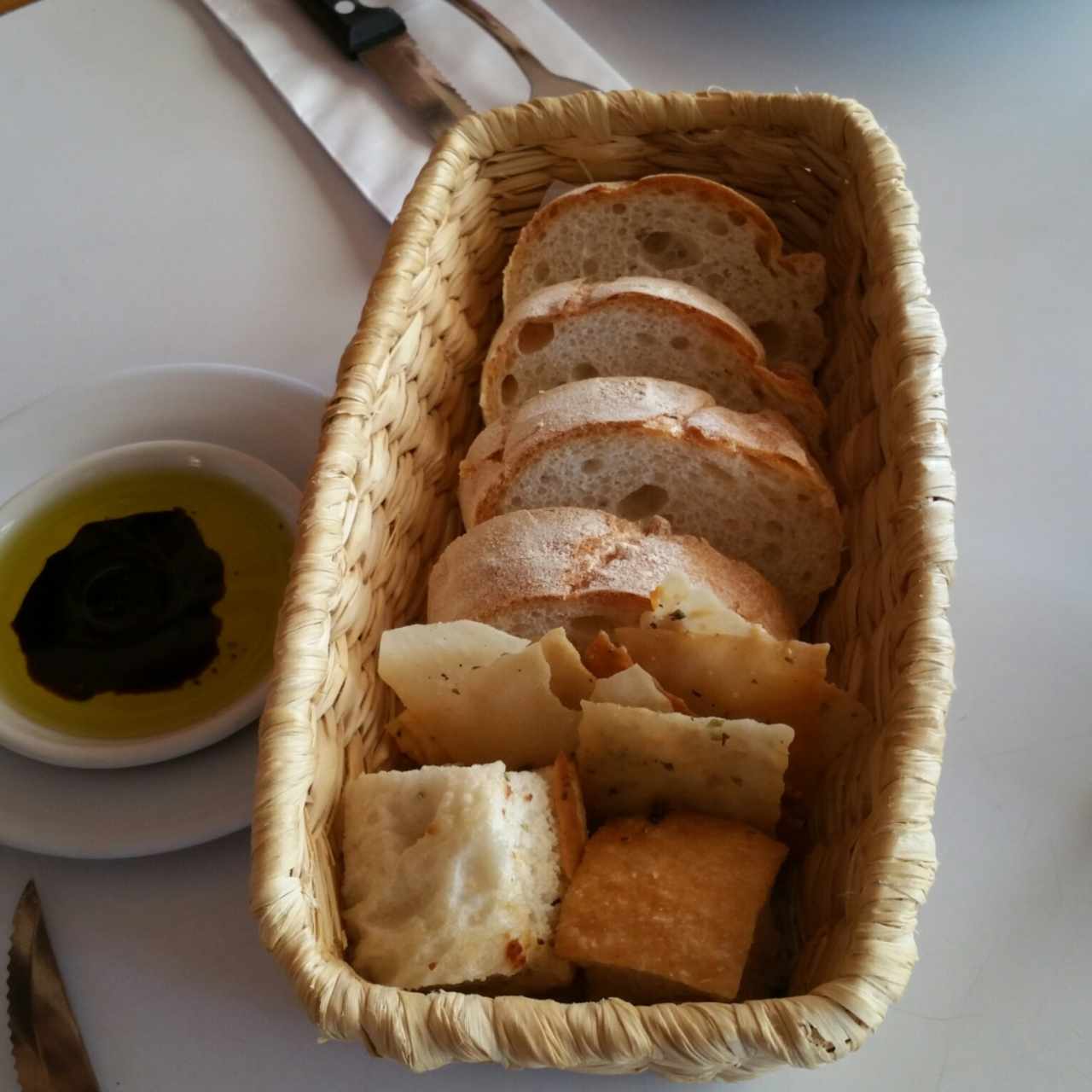 canasta de panes