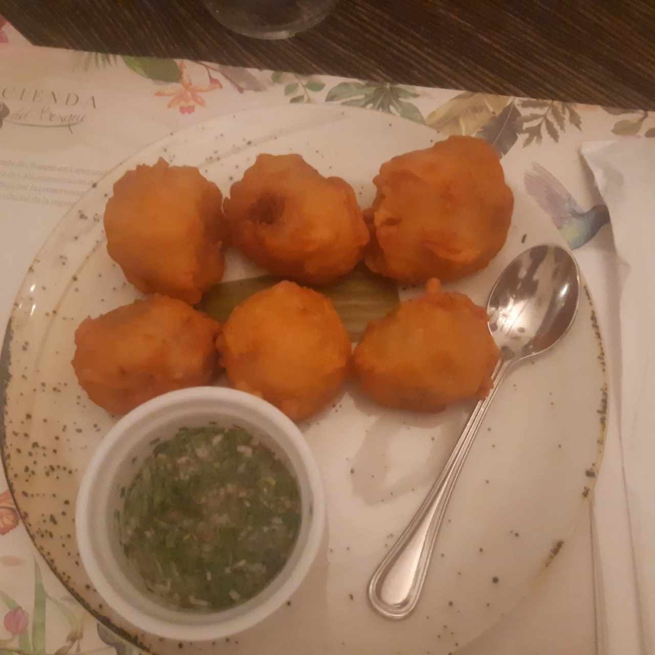 Entrada papitas rellenas 