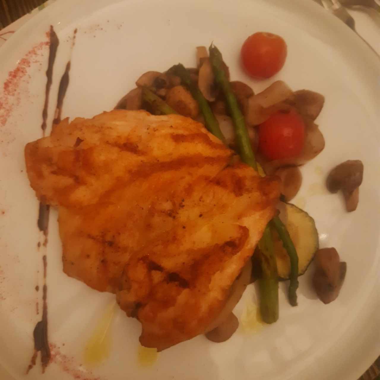 Pollo con vegetales