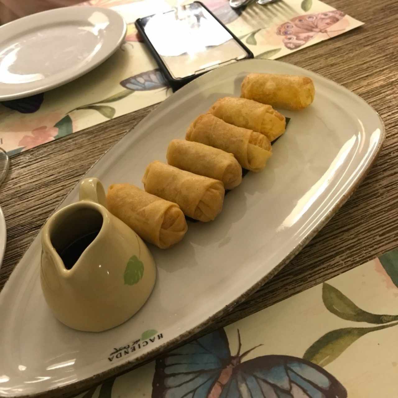 Spring rolls de chontaduro
