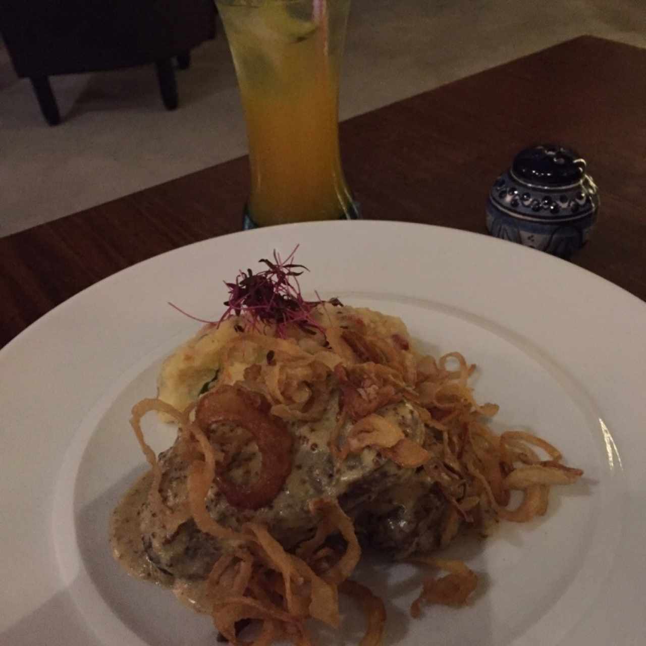 lomo a la mostaza 