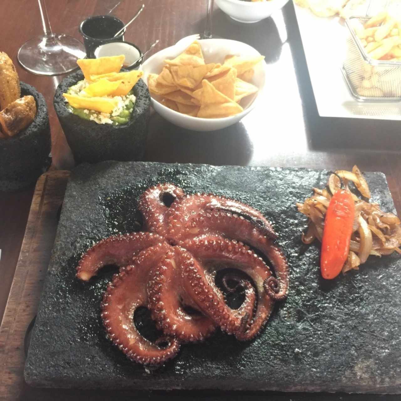 pulpo a a la leña!!