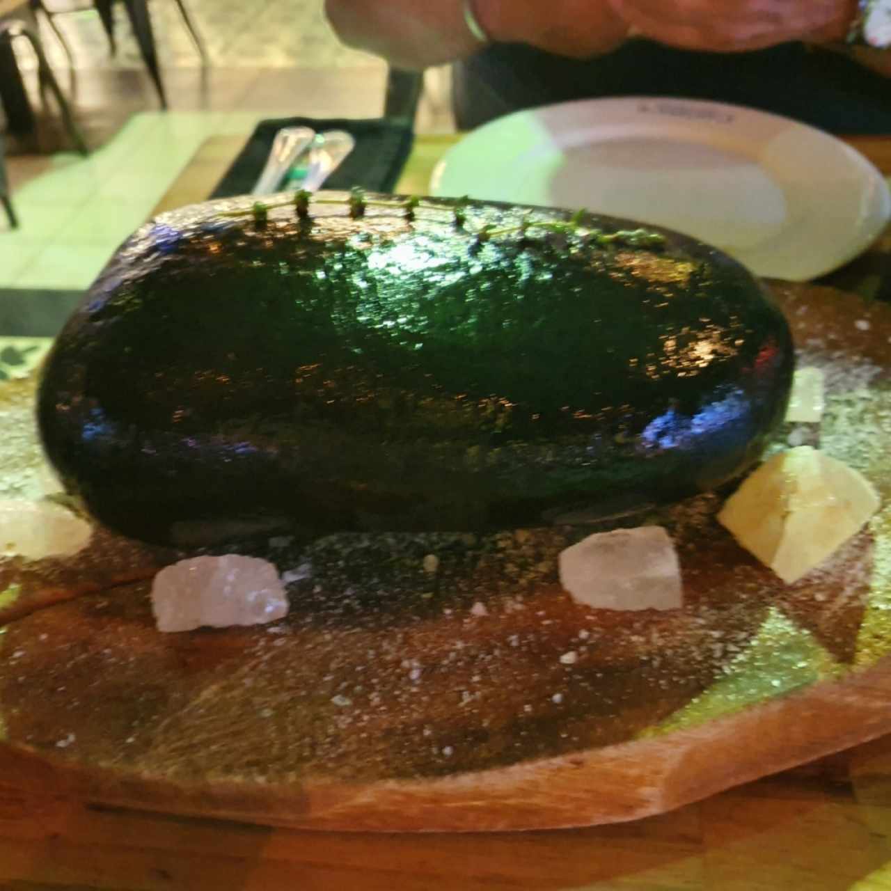 Carne a la piedra