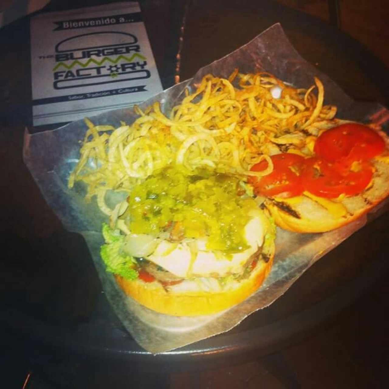 Hamburguesa Américana