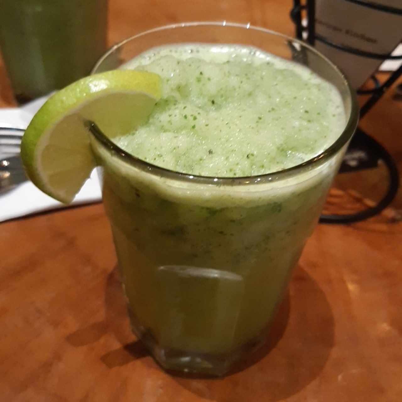 Limonada con hierbabuena 