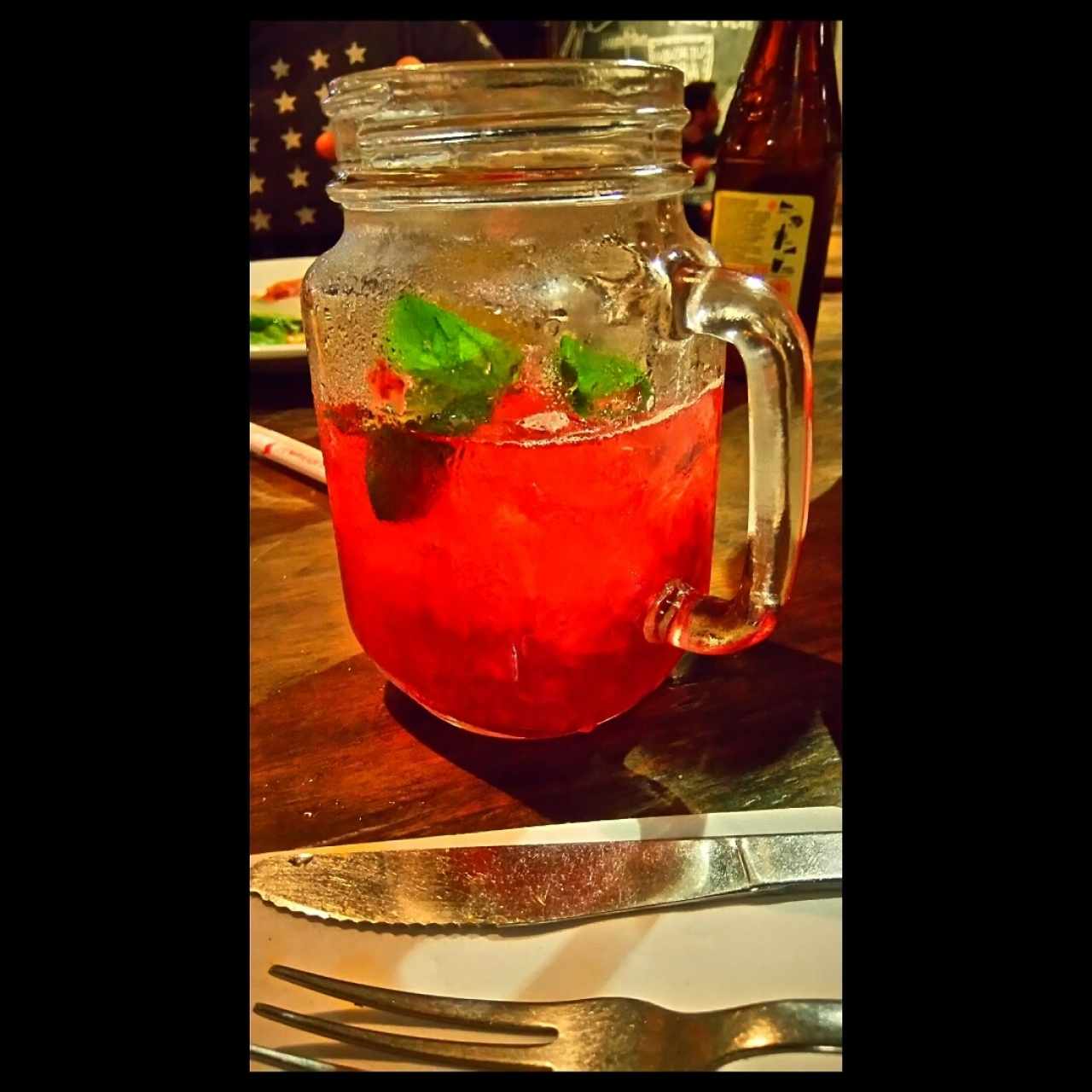 infusión de frutos rojos