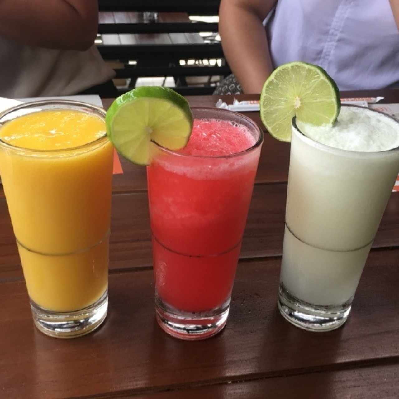 Jugo de Mango, Limonadas de Cereza y Coco