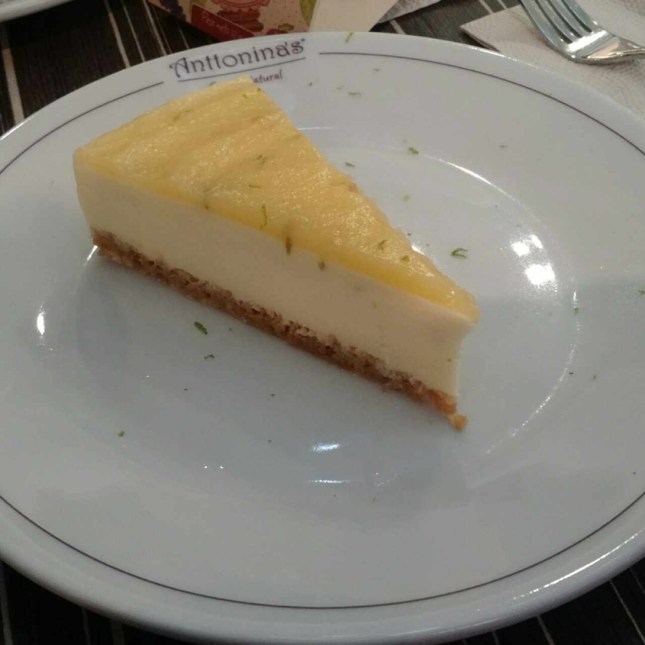 cheesecake de limón