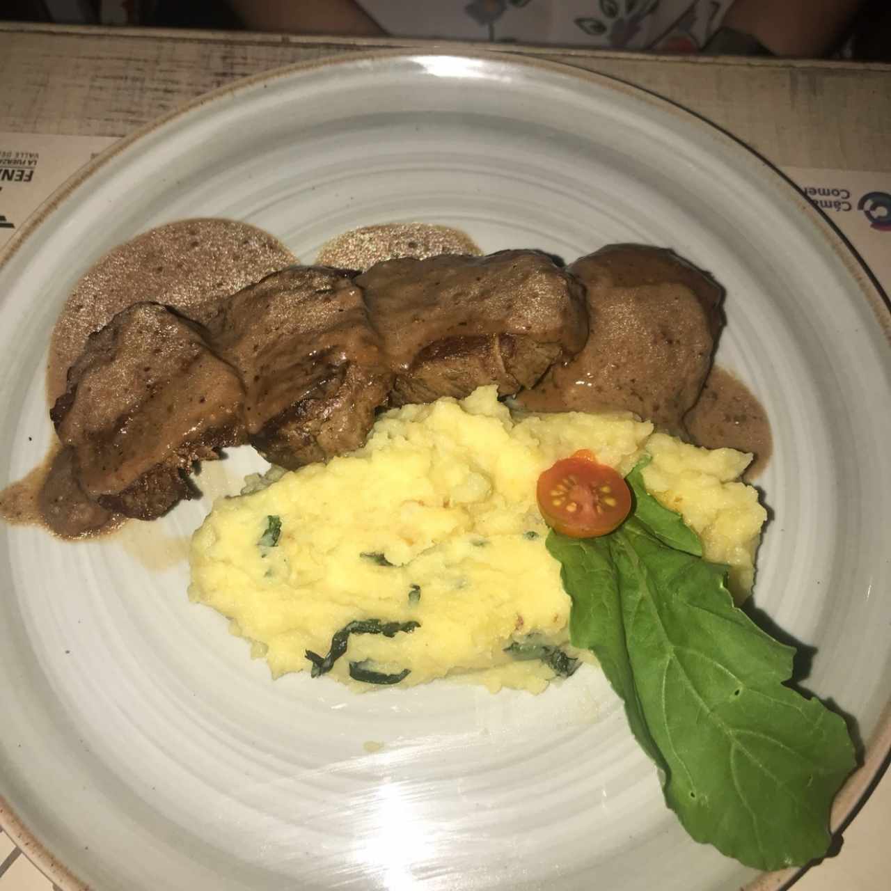 Filete a la provenzal. 