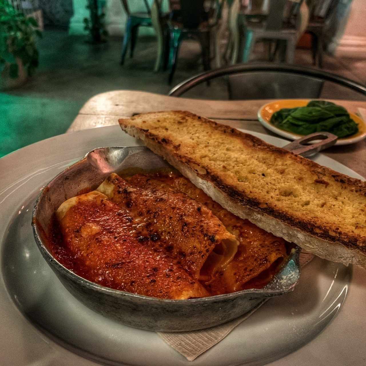 cannelloni de pollo y champiñones 