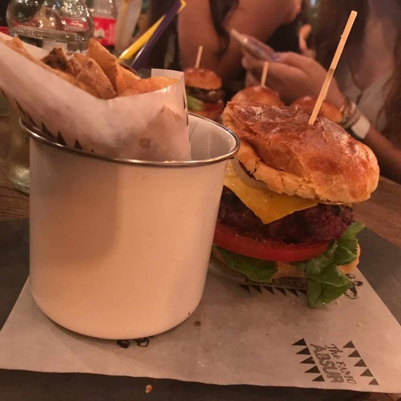 Hamburguesa de res