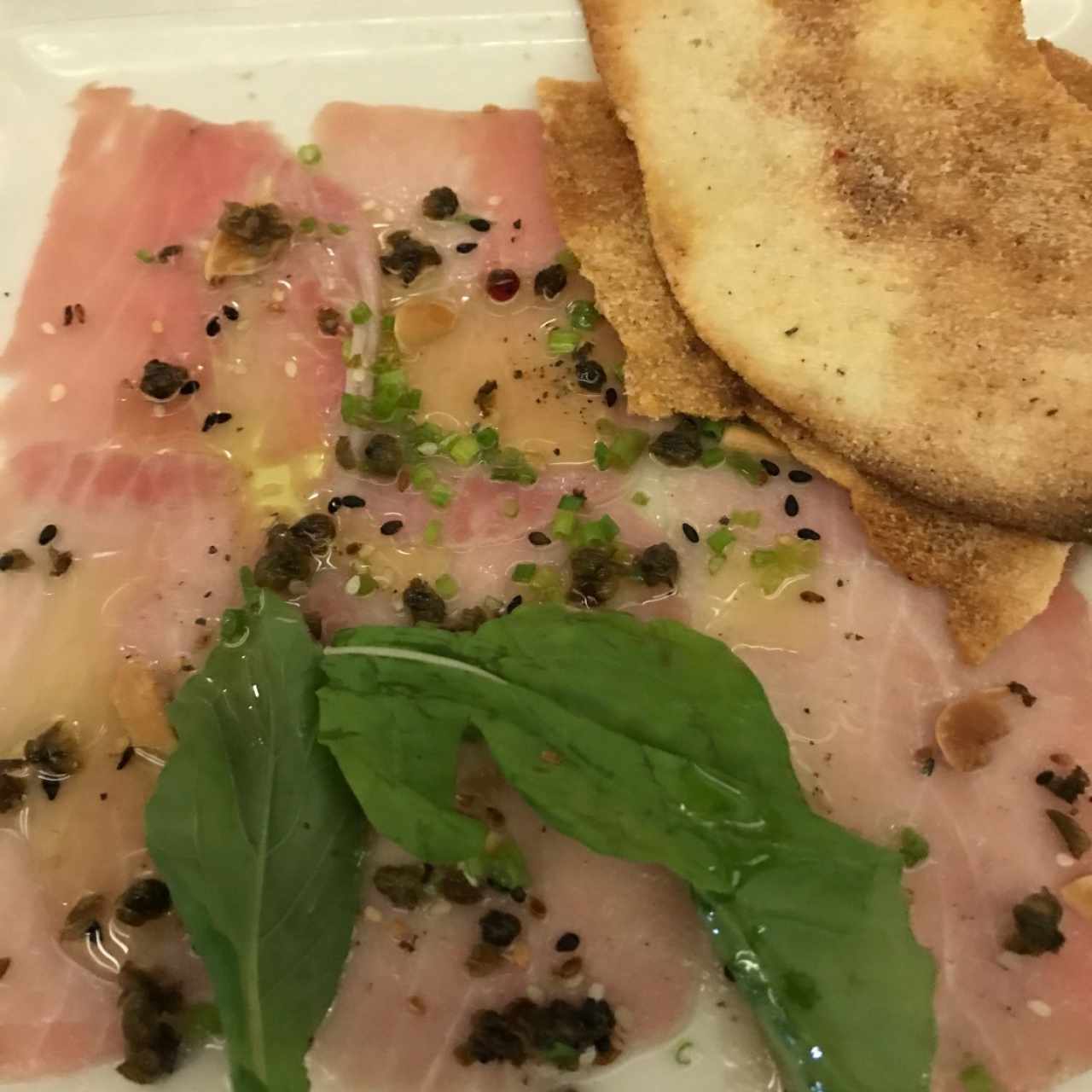 carpaccio de Atún