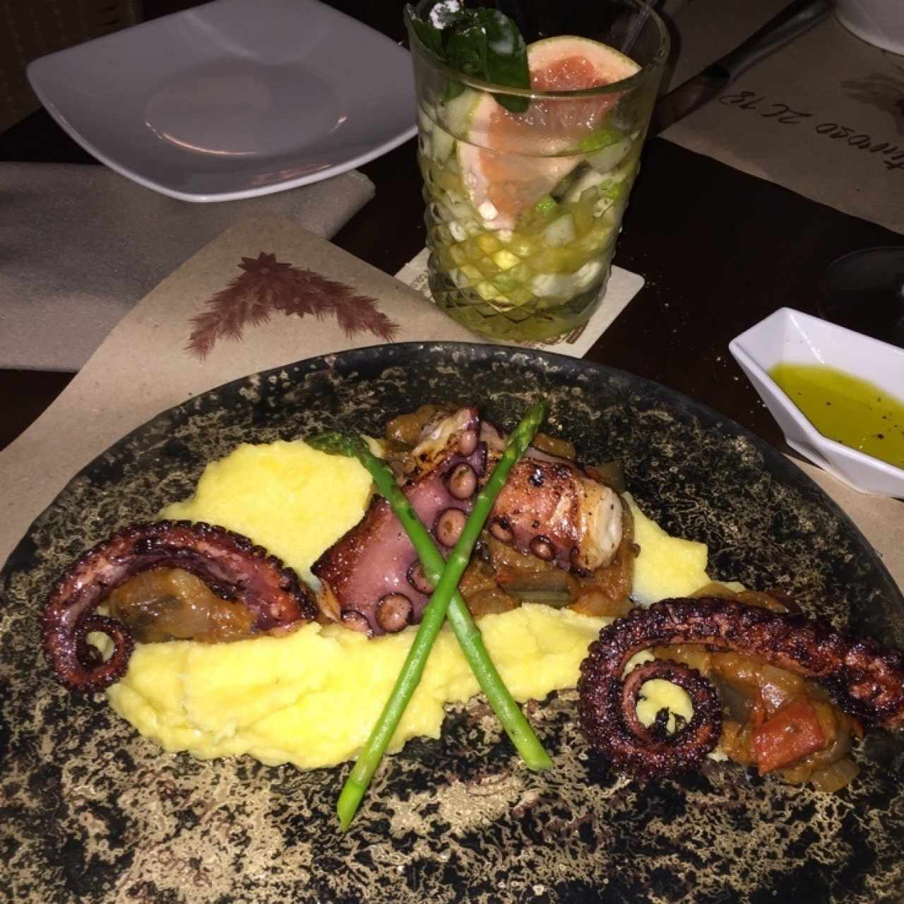 pulpo a la parrilla