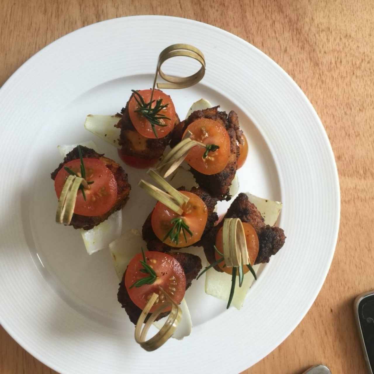 pinchos de pollo