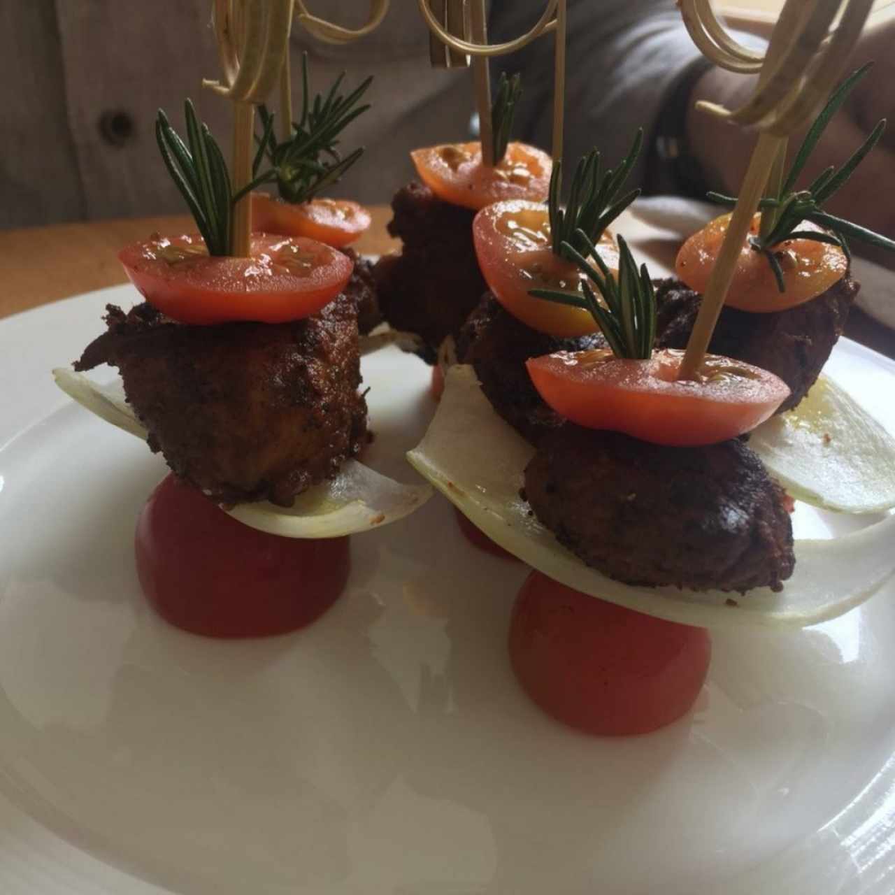 pinchos de pollo