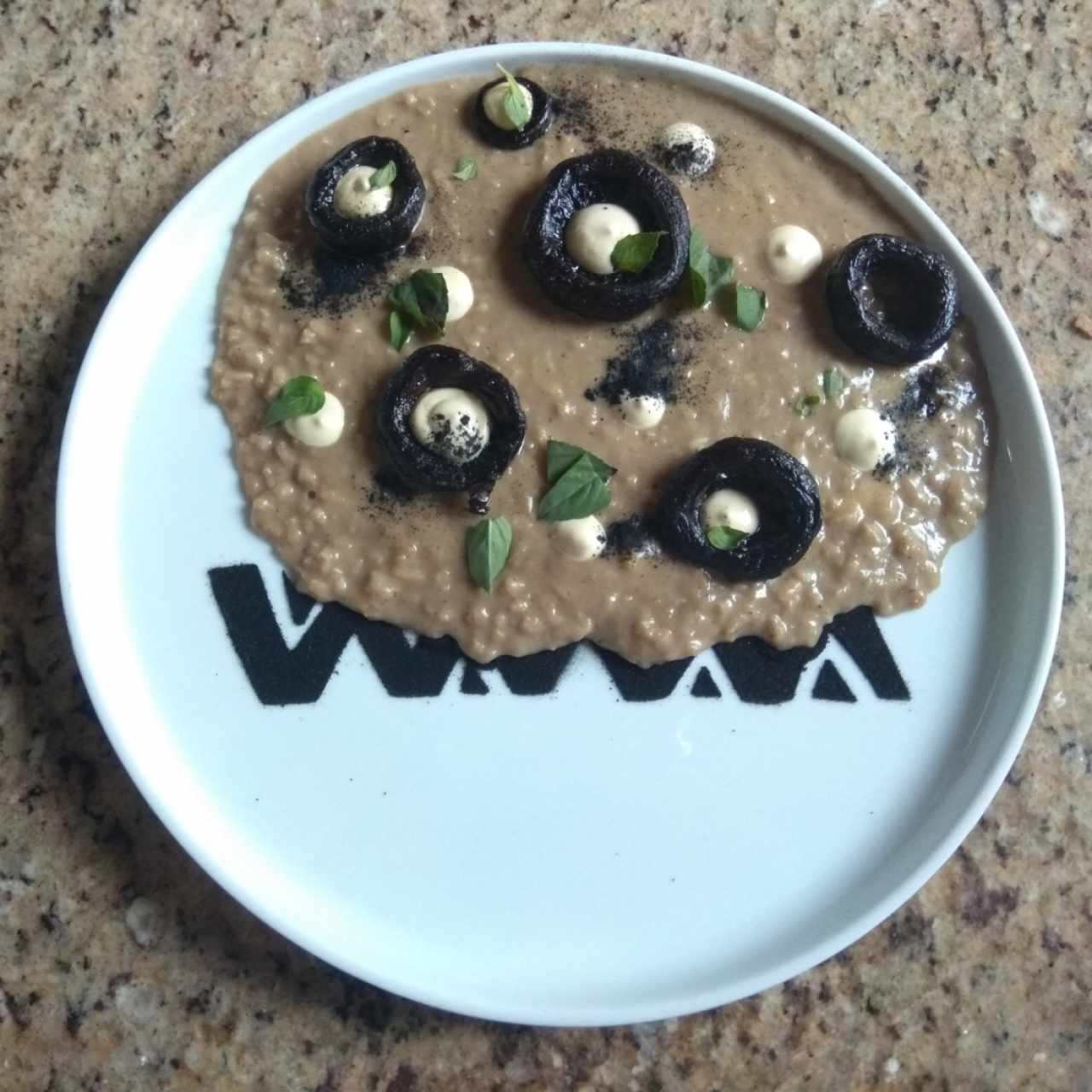 arroz cremoso con setas y otras sorpresas