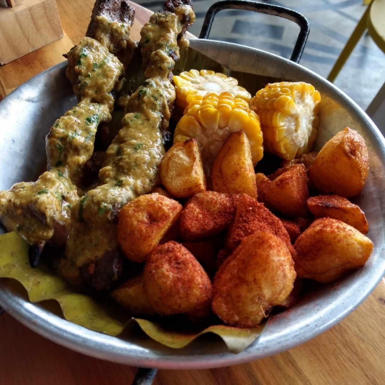Anticucho de corazón