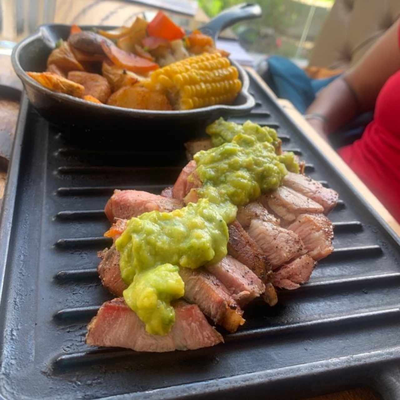 Bondiola de cerdo estilo peruano 