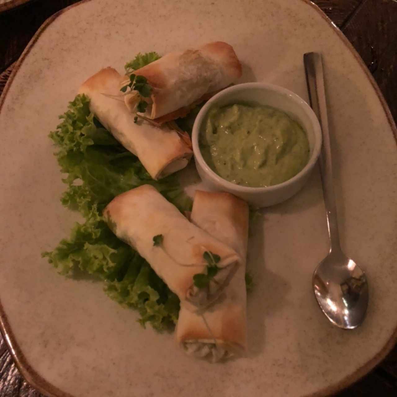 Rollos de salmon