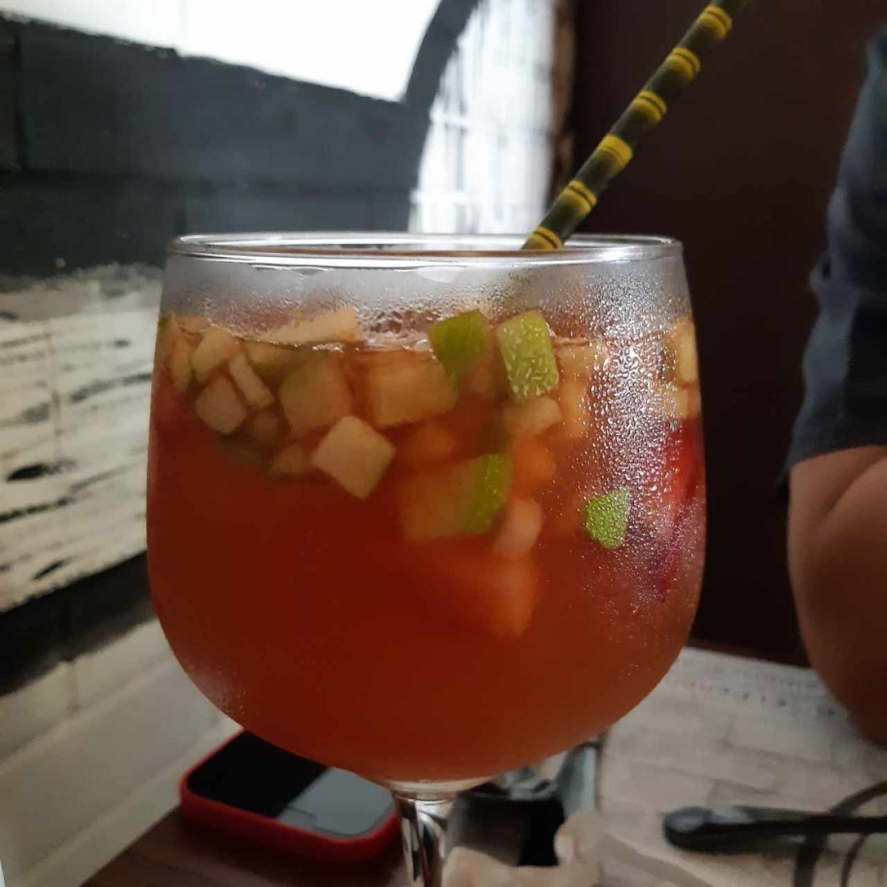 Sangría vino rosado 
