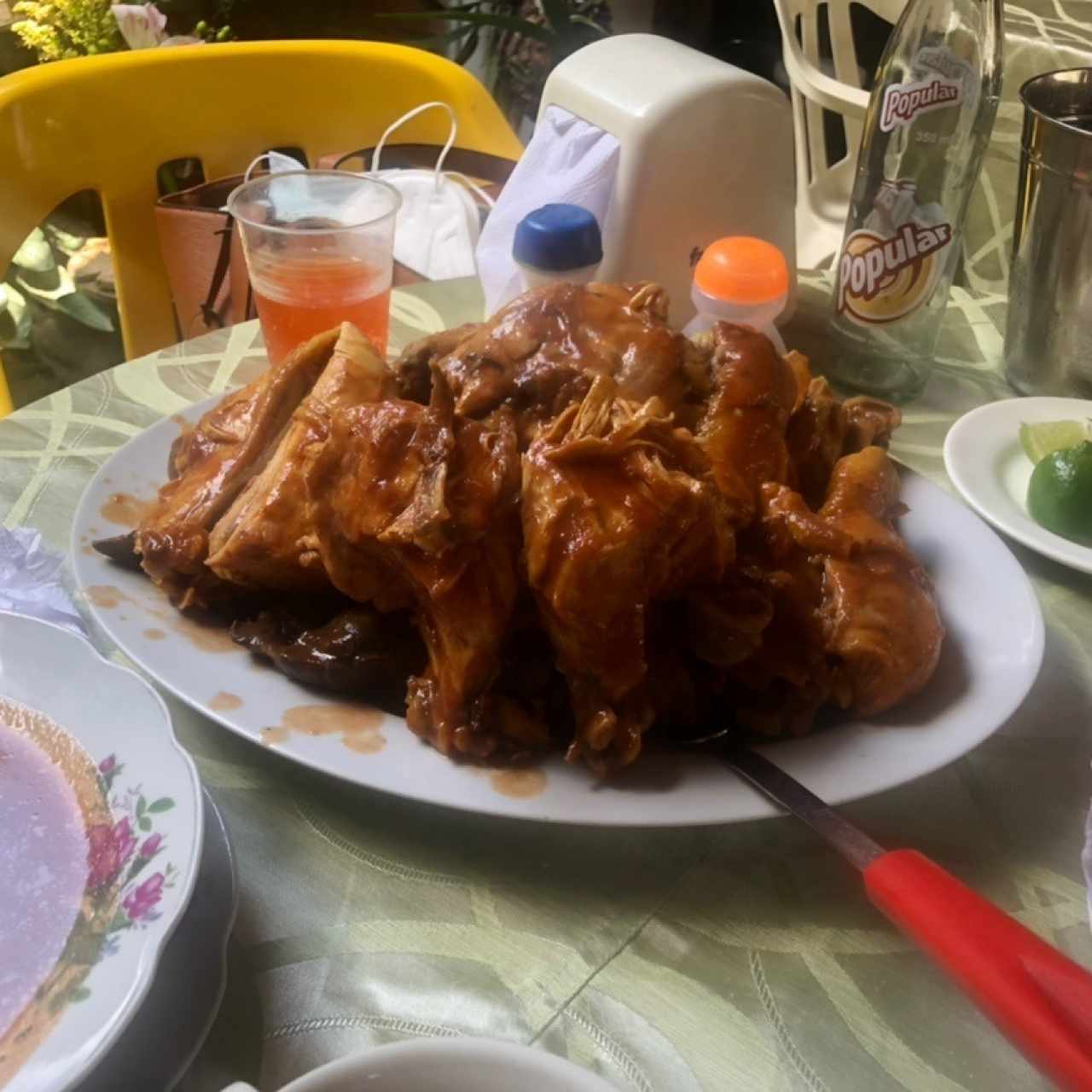 pollo en su salsa