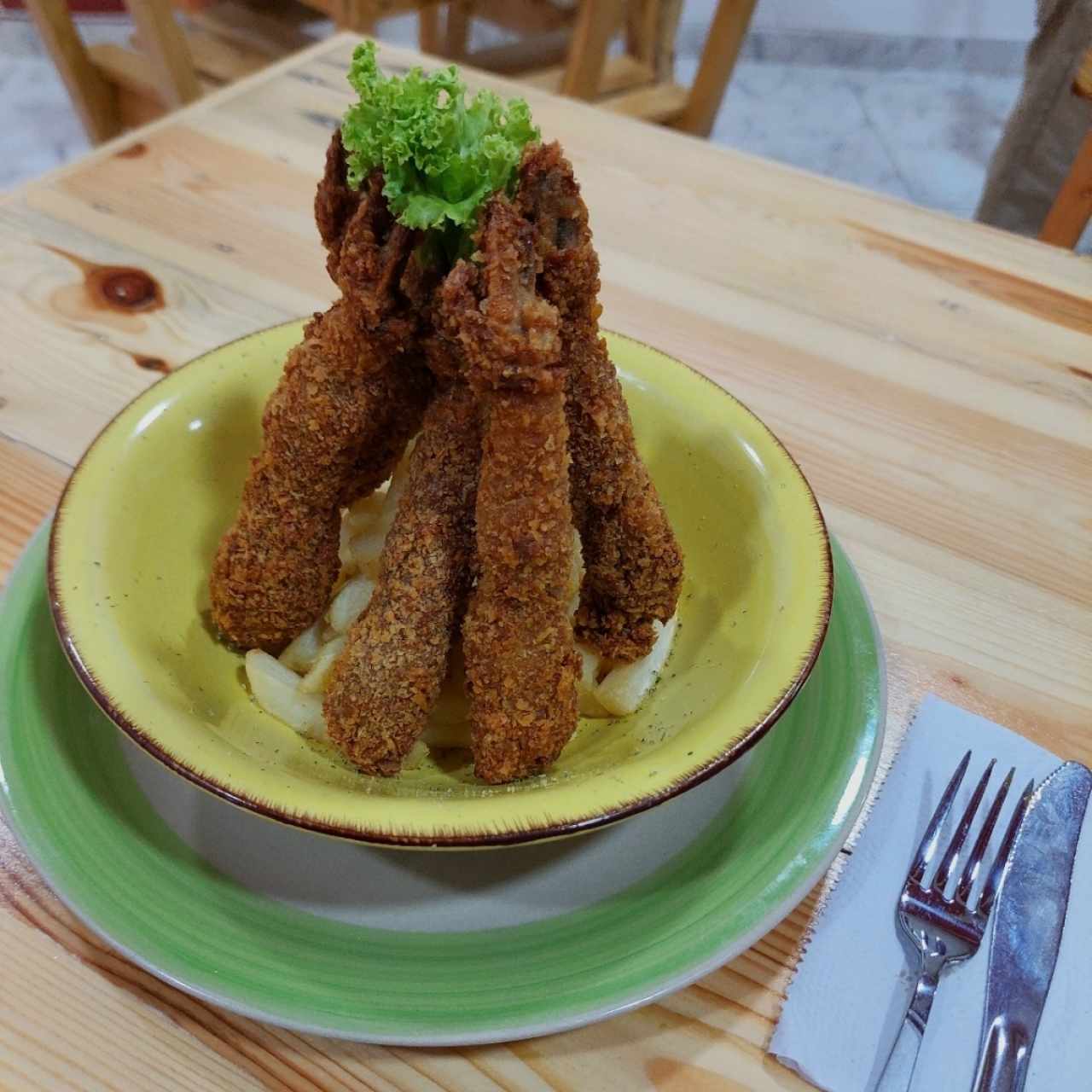langostinos apanados!!