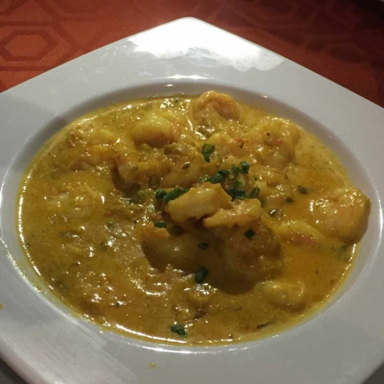 Sudado de camarones