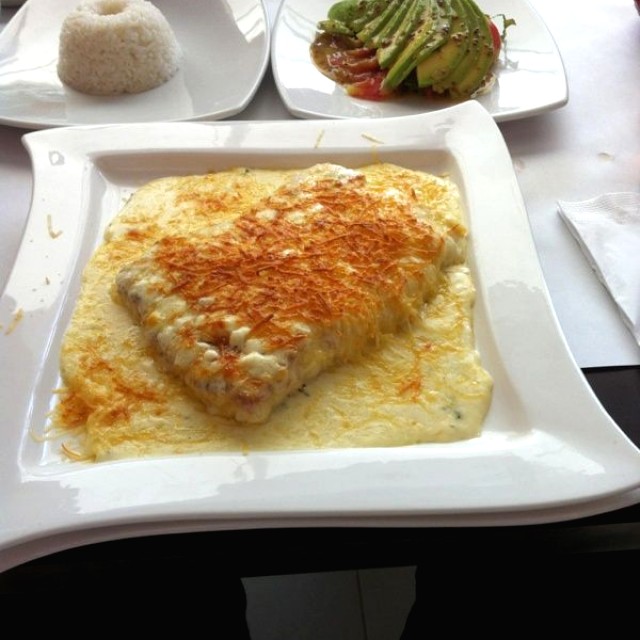 Corvina tres quesos