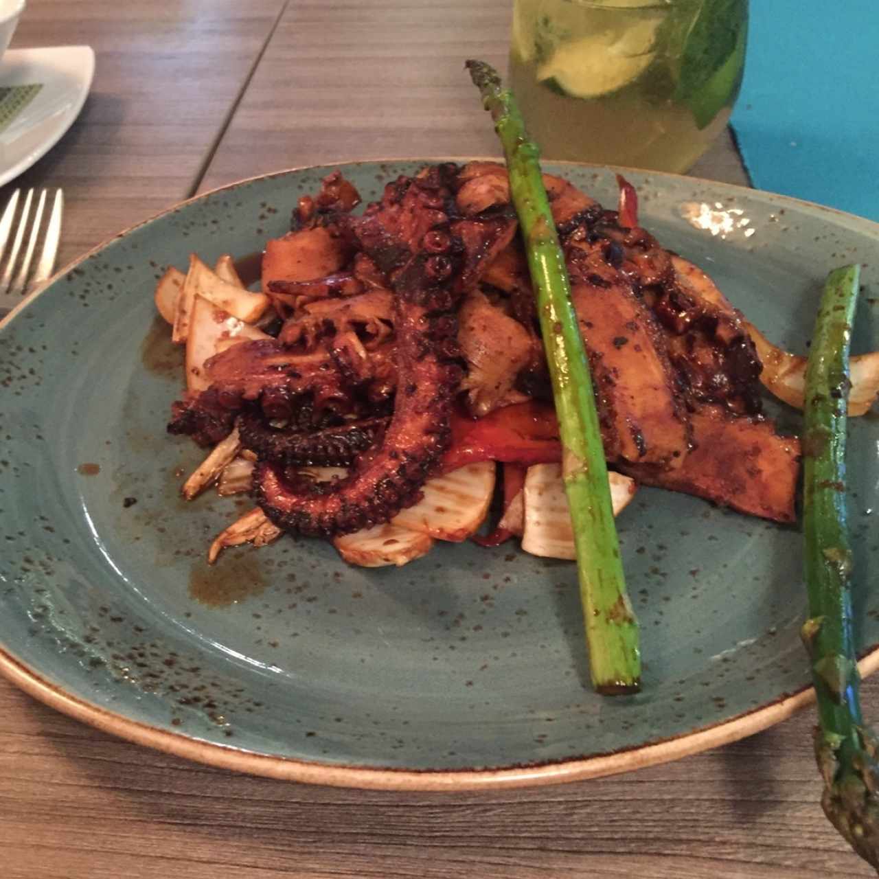 pulpo a la parrilla 