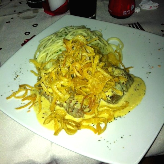 Lomo a la mostaza