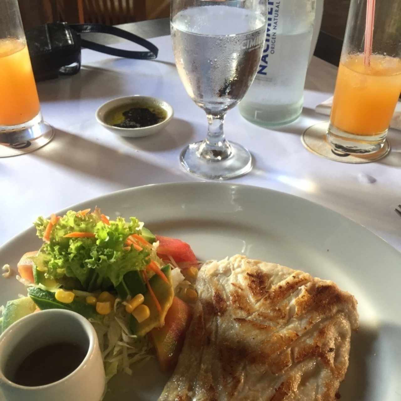 corvina a la plancha 