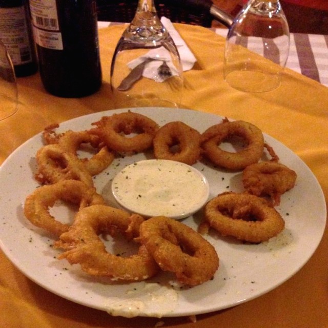 Calamares tempura 