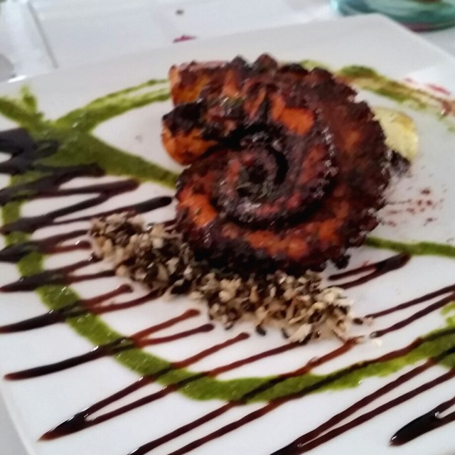 Pulpo a la parrilla
