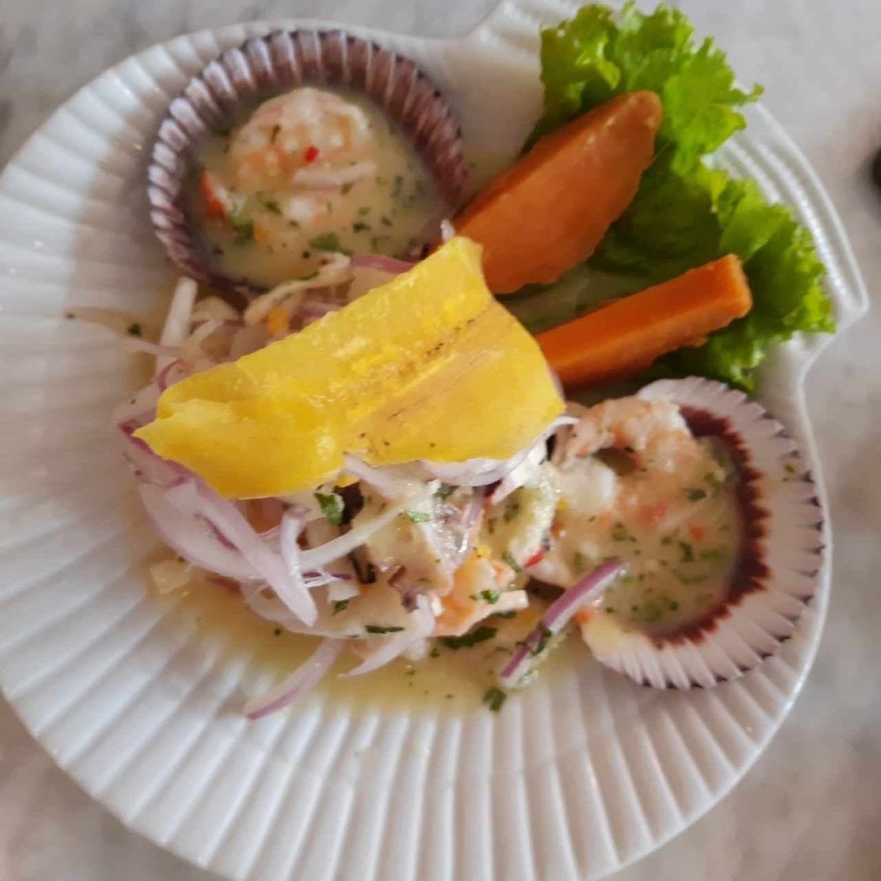 Cebiche especial de la casa 