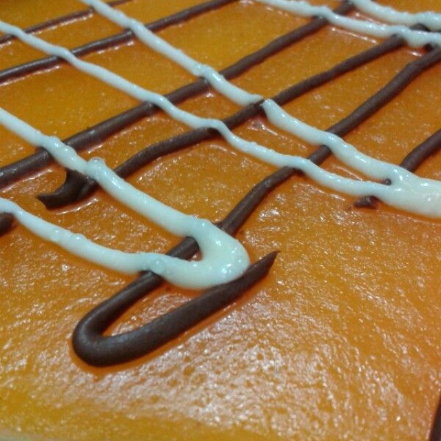 Postre de maracuyá... muy rico.