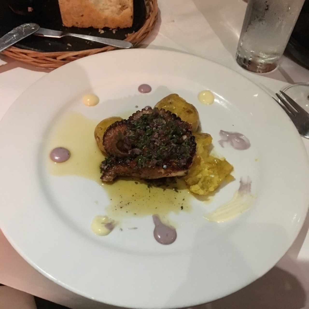 Pulpo al chimichurri