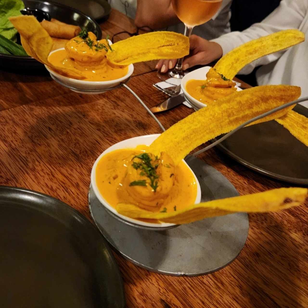 Fufu de camarones 