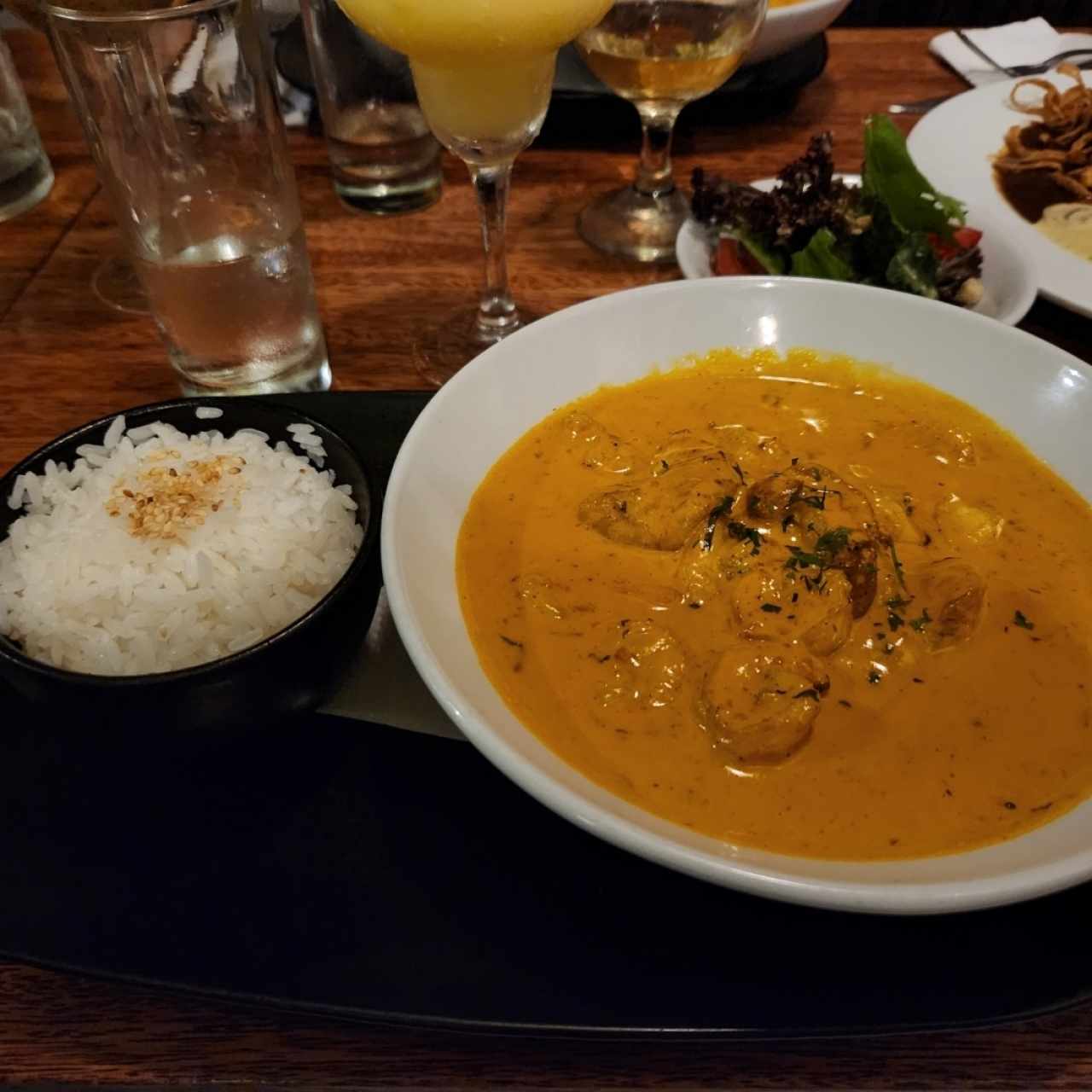 Encocado de pescado y camarón 
