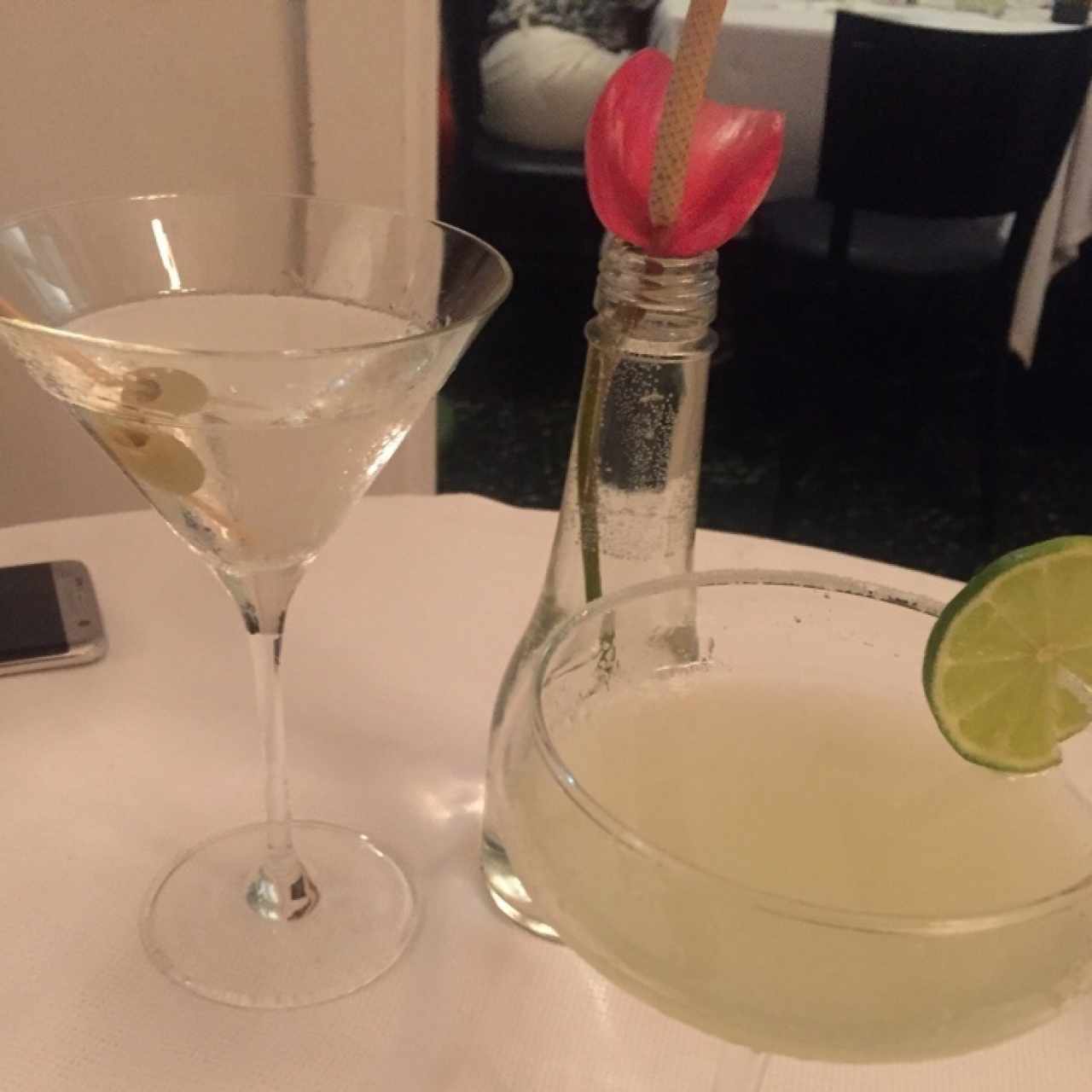 martini y margarita 