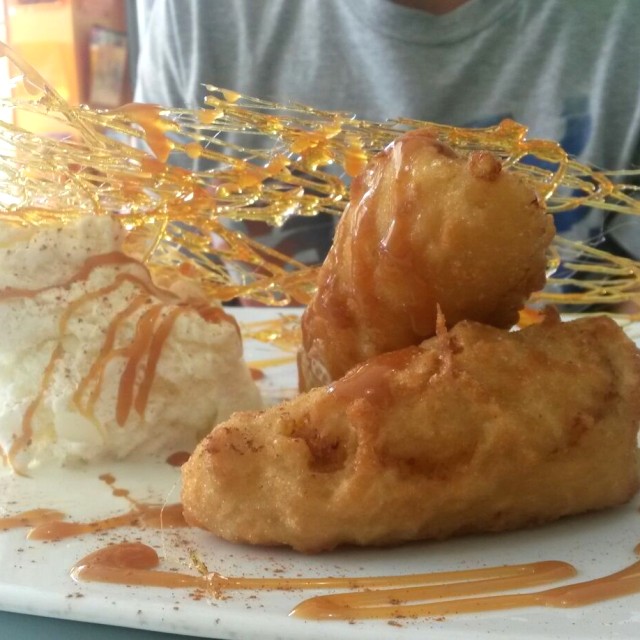 Banano tempura