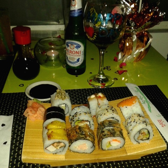 Excelente sushi y organización de cumpleaños ... Gracias