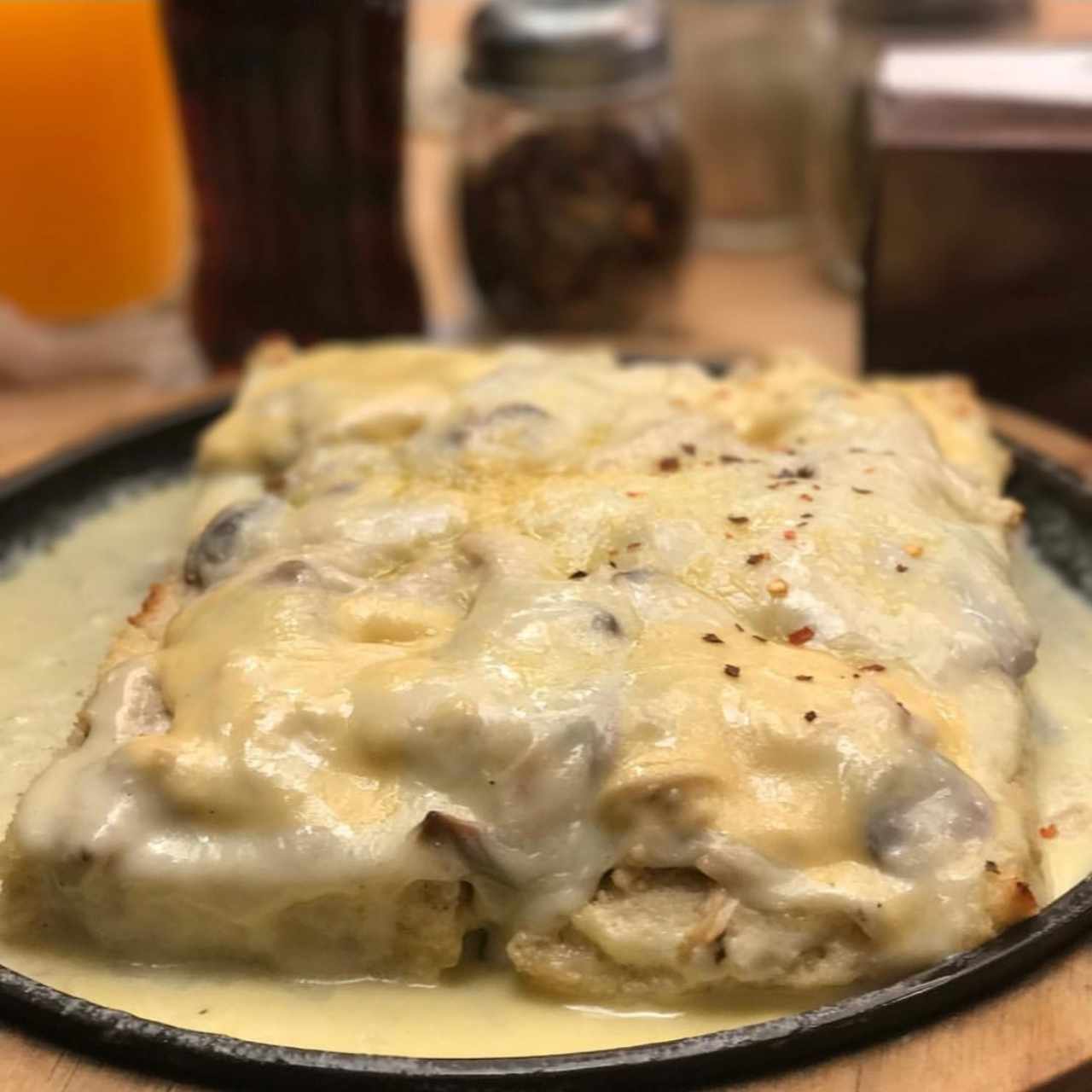 Sándwich Da Vinci gratinado 