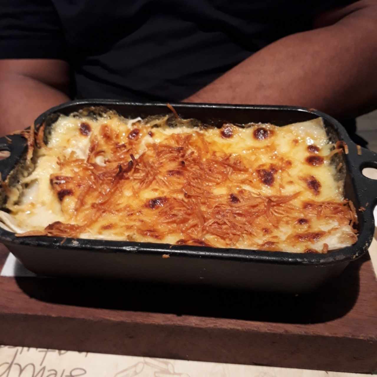 Lasaña con carne molida