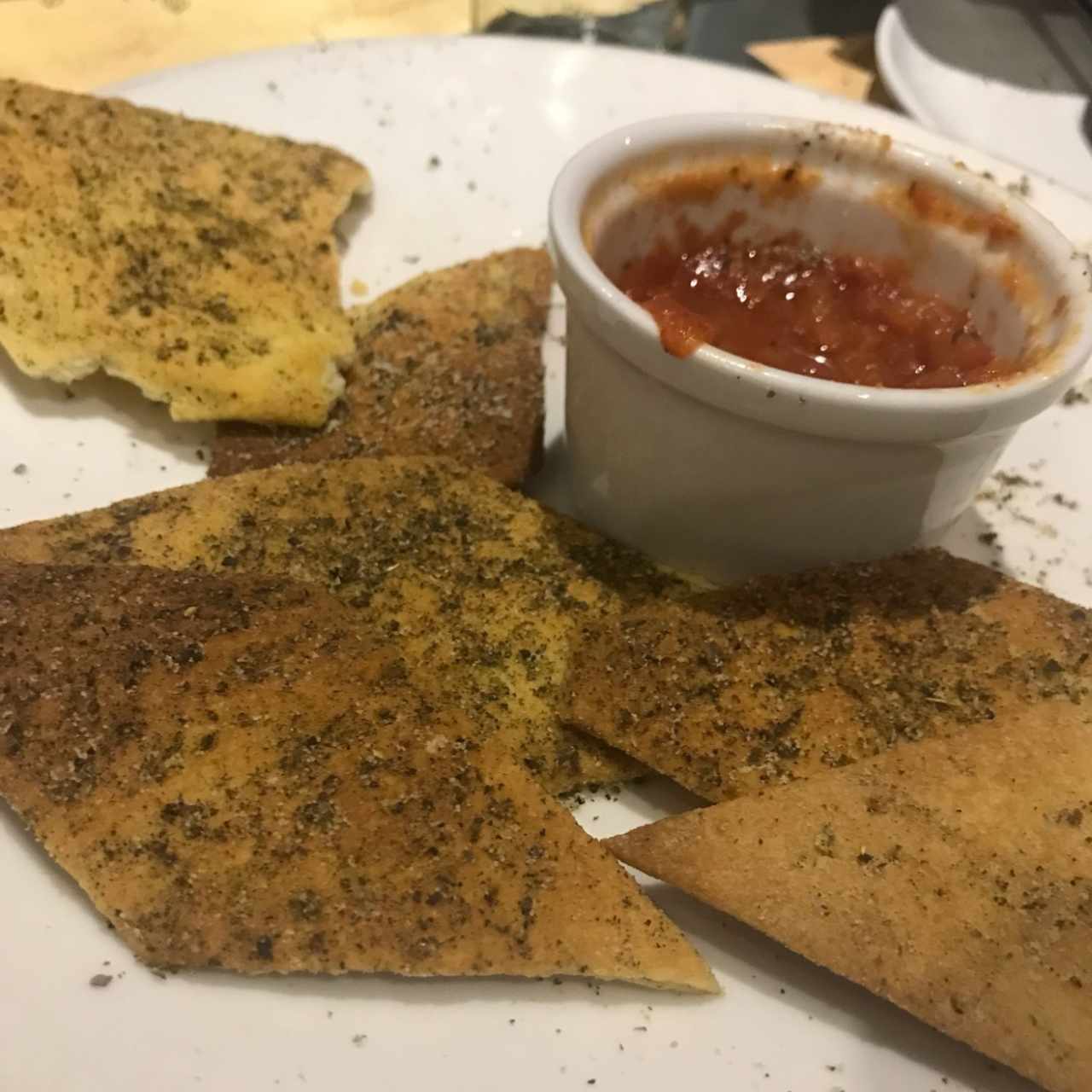 Focaccia. 