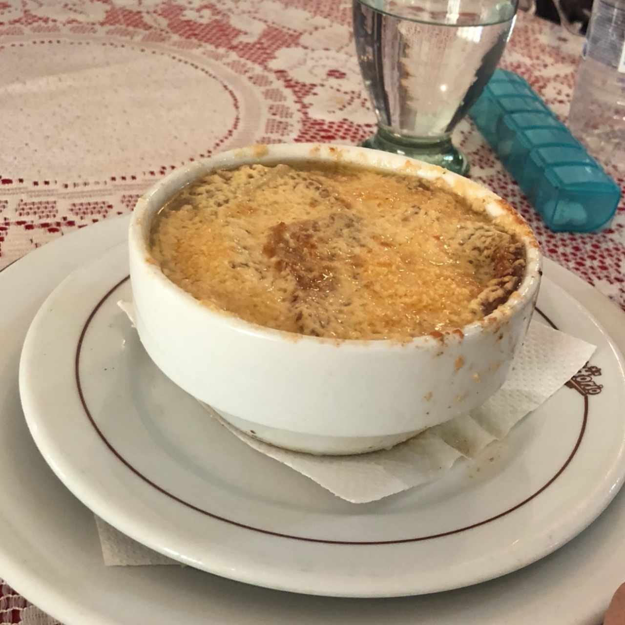 sopa de cebolla